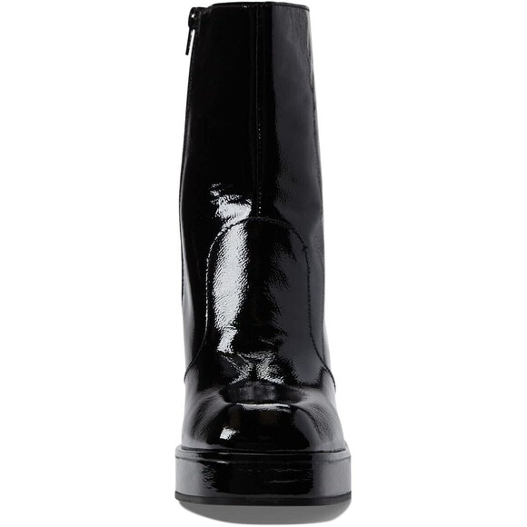 Free People Ruby Women's 41/ 10 Platform Bootie Black Patent Leather NWOB - Picture 3 of 12
